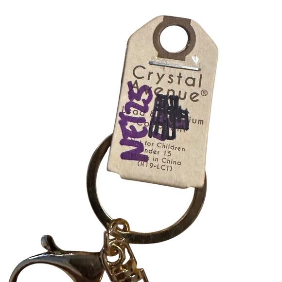 NWT Crystal Avenue Rollerskate Keychain Charm Ornament - Picture 5 of 5
